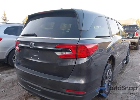 2022 Honda Odyssey Ex-L from USA, damaged, VIN 5FNRL6H73NB063959